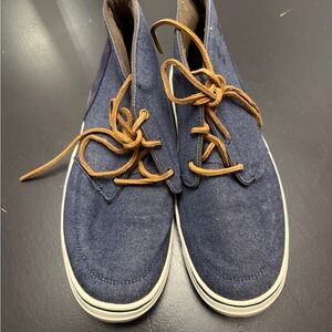 UNDER ARMOUR MEN’S DENIM HIGH TOP FASHION SNEAKERS SZ 7